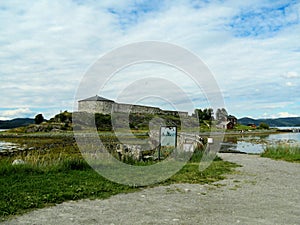 Medieval Steinvikholm CastleÂ (Steinvikholm slott), Norway